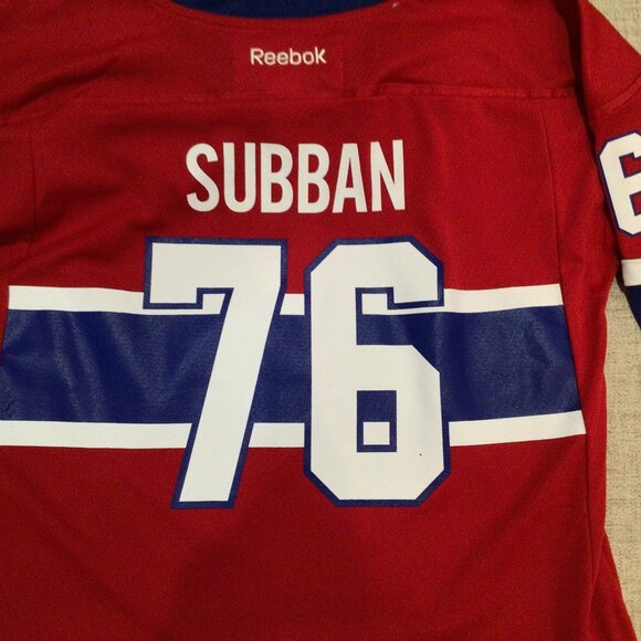 Montreal Canadiens NHL Jersey Youth L/XL P. K. Subban Hockey - Picture 2 of 4